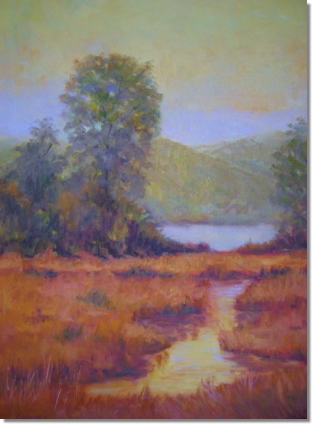 Morning Light on the Ohio - Oil on Canvas 30 x 24 - $2,200.jpg
