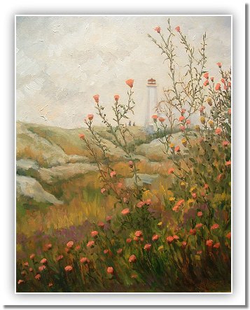 Peggy's Cove - Oil on Canvas 24 x 18 - $1,100.jpg
