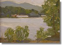 The Ohio Looking South - Oil on Canvas 9 x 12 - $550.jpg